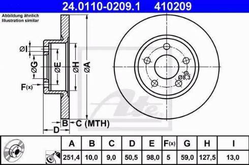 Alpha Brakes HTT-AR-008 - Bremžu diski ps1.lv