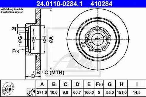 Alpha Brakes HTT-TY-046 - Bremžu diski ps1.lv