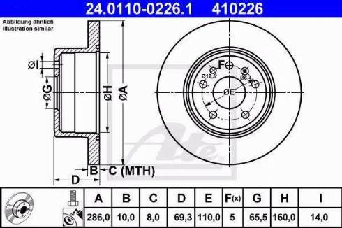 Alpha Brakes HTT-PL-009 - Bremžu diski ps1.lv