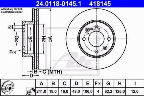 Alpha Brakes HTP-KA-322 - Bremžu diski ps1.lv