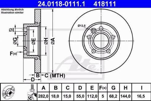 Alpha Brakes HTP-VW-004 - Bremžu diski ps1.lv