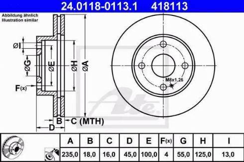 Alpha Brakes HTP-MZ-042 - Bremžu diski ps1.lv