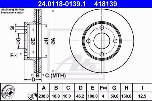 Alpha Brakes HTP-NS-084 - Bremžu diski ps1.lv