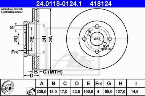 Alpha Brakes HTP-TY-114 - Bremžu diski ps1.lv