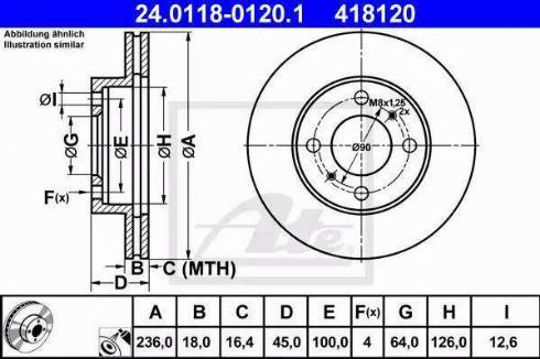 Alpha Brakes HTP-MS-032 - Bremžu diski ps1.lv