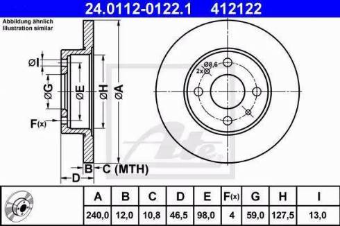 Alpha Brakes HTP-FT-012 - Bremžu diski ps1.lv