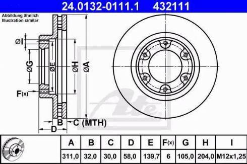 Alpha Brakes HTP-TY-124 - Bremžu diski ps1.lv