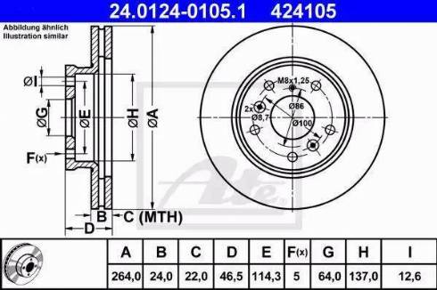 Alpha Brakes HTP-MZ-040 - Bremžu diski ps1.lv