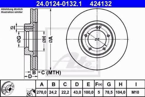 Alpha Brakes HTP-FR-027 - Bremžu diski ps1.lv