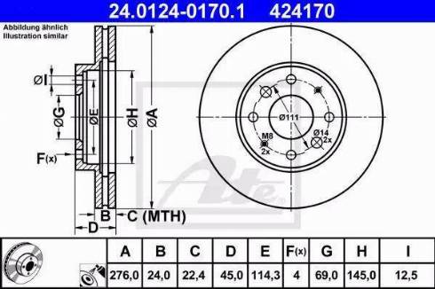 Alpha Brakes HTP-MS-026 - Bremžu diski ps1.lv