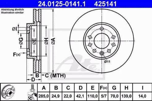 Alpha Brakes HTP-PL-032 - Bremžu diski ps1.lv