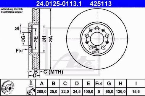 Alpha Brakes HTP-VW-003 - Bremžu diski ps1.lv