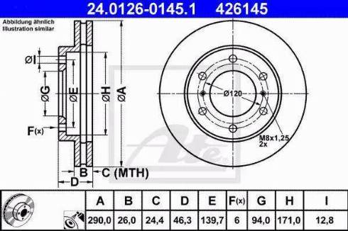 Alpha Brakes HTP-MS-046 - Bremžu diski ps1.lv