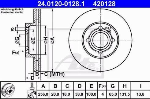 Alpha Brakes HTP-VW-006 - Bremžu diski ps1.lv