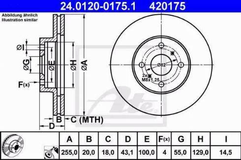 Alpha Brakes HTP-TY-129 - Bremžu diski ps1.lv