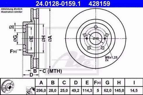 Alpha Brakes HTP-TY-154 - Bremžu diski ps1.lv