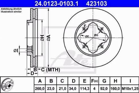 Alpha Brakes HTP-HD-023 - Bremžu diski ps1.lv