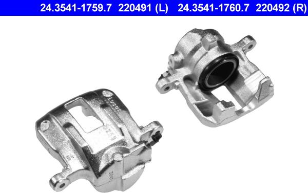 ATE 24.3541-1760.7 - Bremžu suports ps1.lv