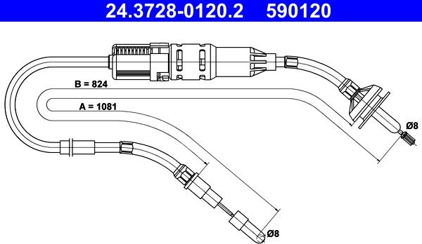 ATE 24.3728-0120.2 - Trose, Sajūga pievads ps1.lv