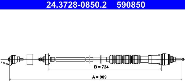 ATE 24.3728-0850.2 - Trose, Sajūga pievads ps1.lv