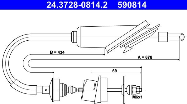 ATE 24.3728-0814.2 - Trose, Sajūga pievads ps1.lv