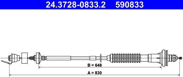 ATE 24.3728-0833.2 - Trose, Sajūga pievads ps1.lv