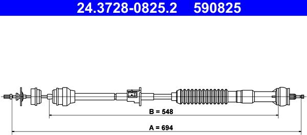 ATE 24.3728-0825.2 - Trose, Sajūga pievads ps1.lv