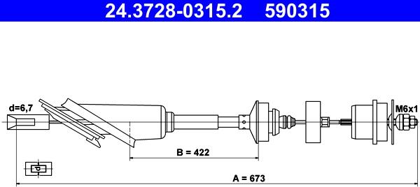 ATE 24.3728-0315.2 - Trose, Sajūga pievads ps1.lv