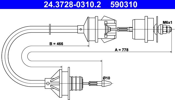 ATE 24.3728-0310.2 - Trose, Sajūga pievads ps1.lv