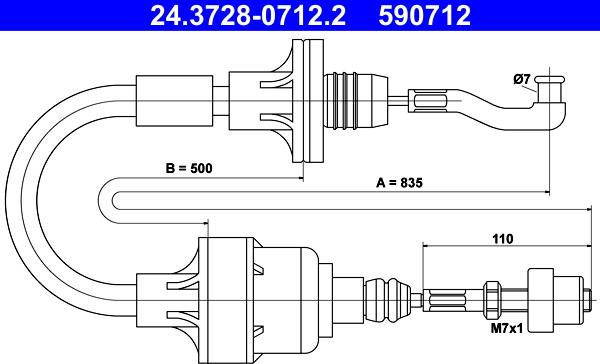 ATE 24.3728-0712.2 - Trose, Sajūga pievads ps1.lv