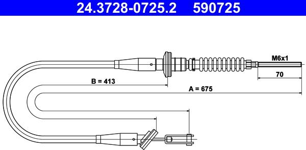 ATE 24.3728-0725.2 - Trose, Sajūga pievads ps1.lv