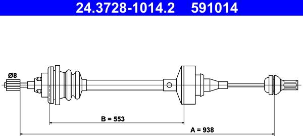 ATE 24.3728-1014.2 - Trose, Sajūga pievads ps1.lv