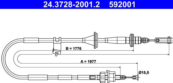 ATE 24.3728-2001.2 - Trose, Sajūga pievads ps1.lv