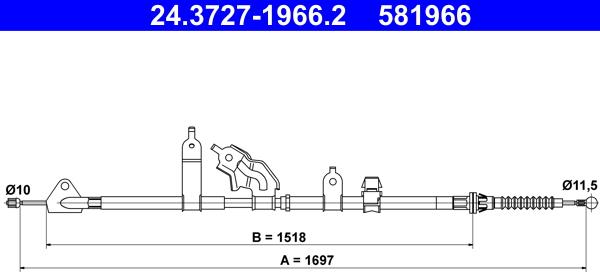 ATE 24.3727-1966.2 - Trose, Stāvbremžu sistēma ps1.lv