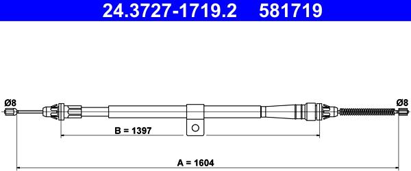 ATE 24.3727-1719.2 - Trose, Stāvbremžu sistēma ps1.lv