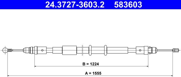 ATE 24.3727-3603.2 - Trose, Stāvbremžu sistēma ps1.lv