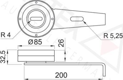 Autex 641590 - Parazīt / Vadrullītis, Ķīļrievu siksna ps1.lv