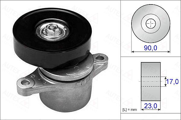 Autex 654958 - Siksnas spriegotājs, Ķīļsiksna ps1.lv