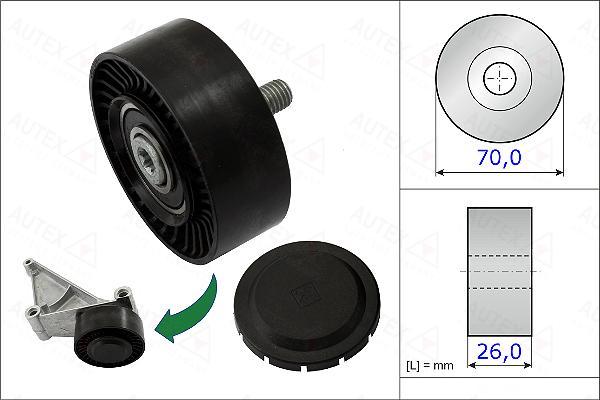 Autex 654984 - Parazīt / Vadrullītis, Ķīļrievu siksna ps1.lv