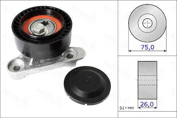 Autex 654982 - Parazīt / Vadrullītis, Ķīļrievu siksna ps1.lv