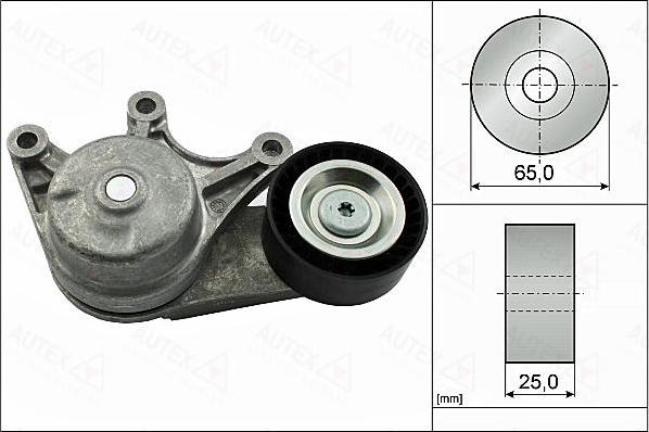 Autex 654971 - Siksnas spriegotājs, Ķīļsiksna ps1.lv