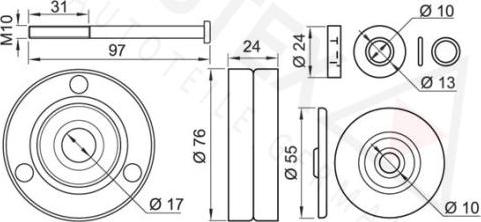 Autex 654470 - Parazīt / Vadrullītis, Ķīļrievu siksna ps1.lv