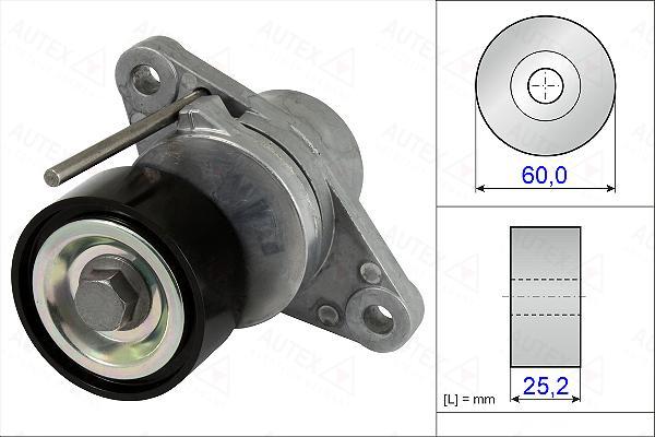 Autex 654896 - Siksnas spriegotājs, Ķīļsiksna ps1.lv