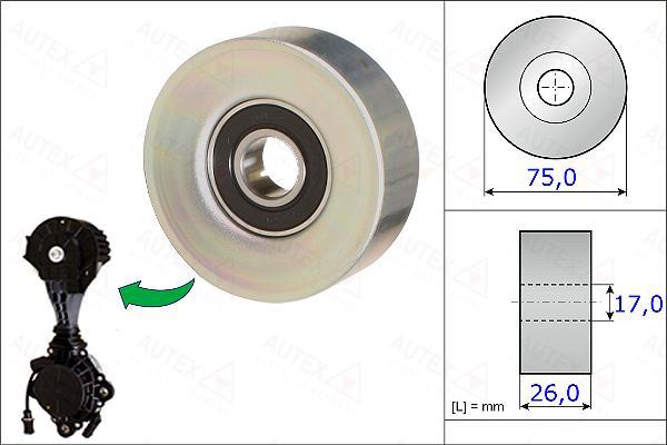 Autex 654880 - Parazīt / Vadrullītis, Ķīļrievu siksna ps1.lv