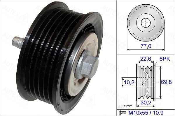 Autex 654881 - Parazīt / Vadrullītis, Ķīļrievu siksna ps1.lv