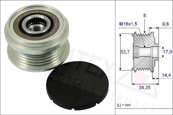 Autex 654870 - Piedziņas skriemelis, Ģenerators ps1.lv