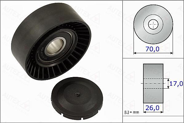 Autex 655007 - Parazīt / Vadrullītis, Ķīļrievu siksna ps1.lv