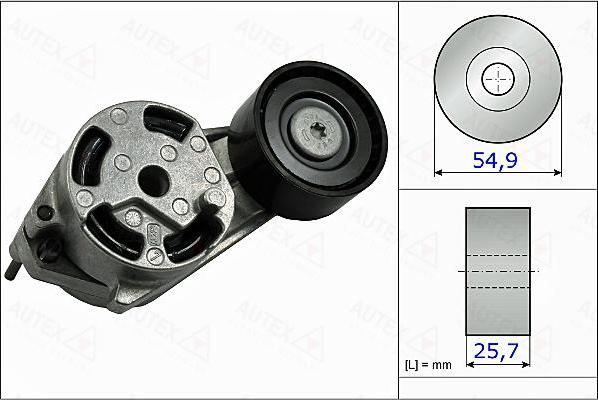 Autex 655010 - Siksnas spriegotājs, Ķīļsiksna ps1.lv