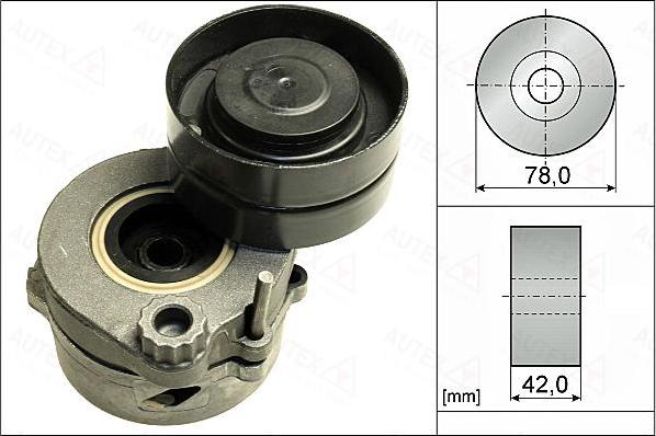 Autex 655023 - Siksnas spriegotājs, Ķīļsiksna ps1.lv