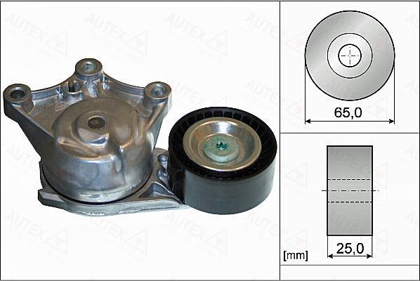 Autex 655074 - Siksnas spriegotājs, Ķīļsiksna ps1.lv